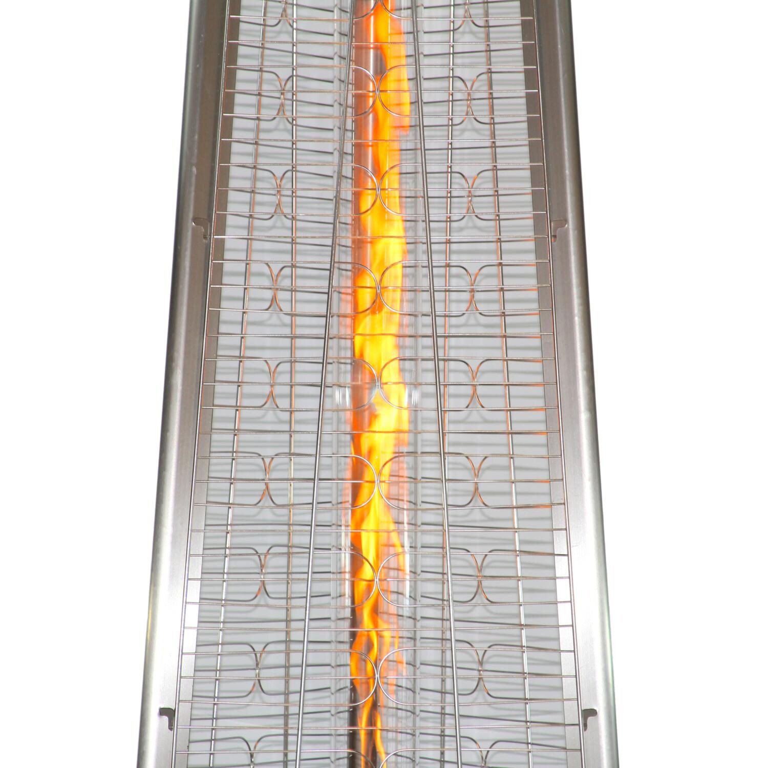 RADtec 93-Inch Pyramid Flame 41，000 BTU Propane Patio Heater