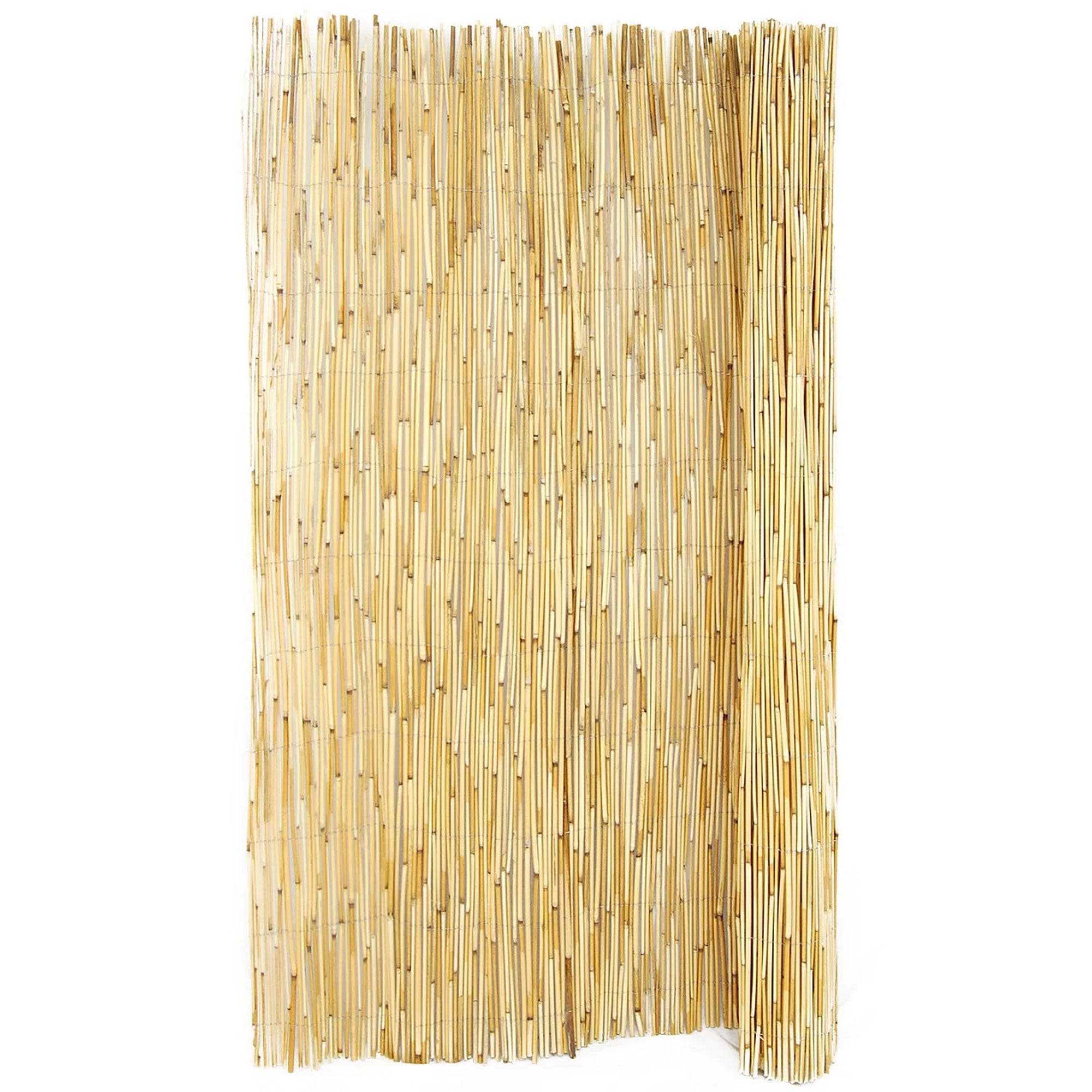 Backyard X-Scapes 6' H x 16' L Natural Reed Fence Panel