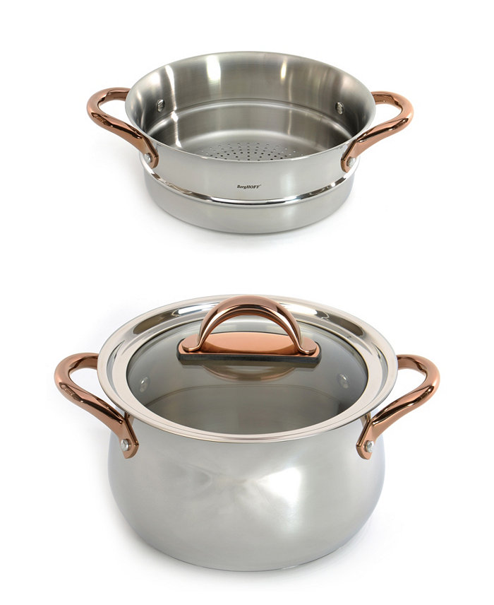 BergHOFF 18 10 Stainless Steel 3 Piece Steamer Set