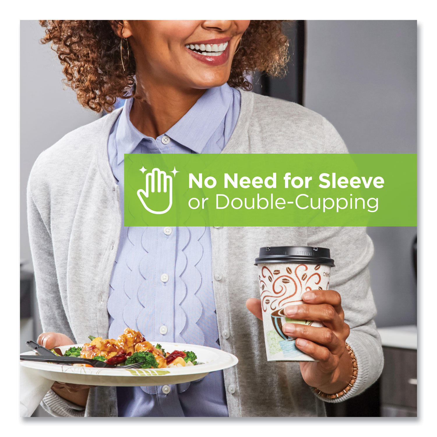 PerfecTouch Paper Hot Cups by Dixieandreg; DXE5356DX