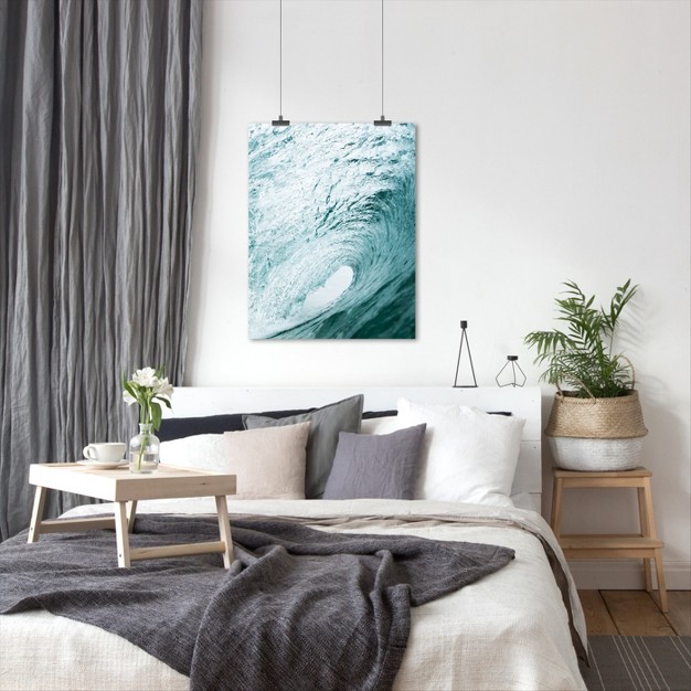 Americanflat Coastal Wave By Sisi And Seb Poster Art Print