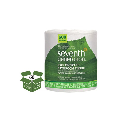 Seventh Generation 100% Recycled Bathroom Tissue  SEV137038