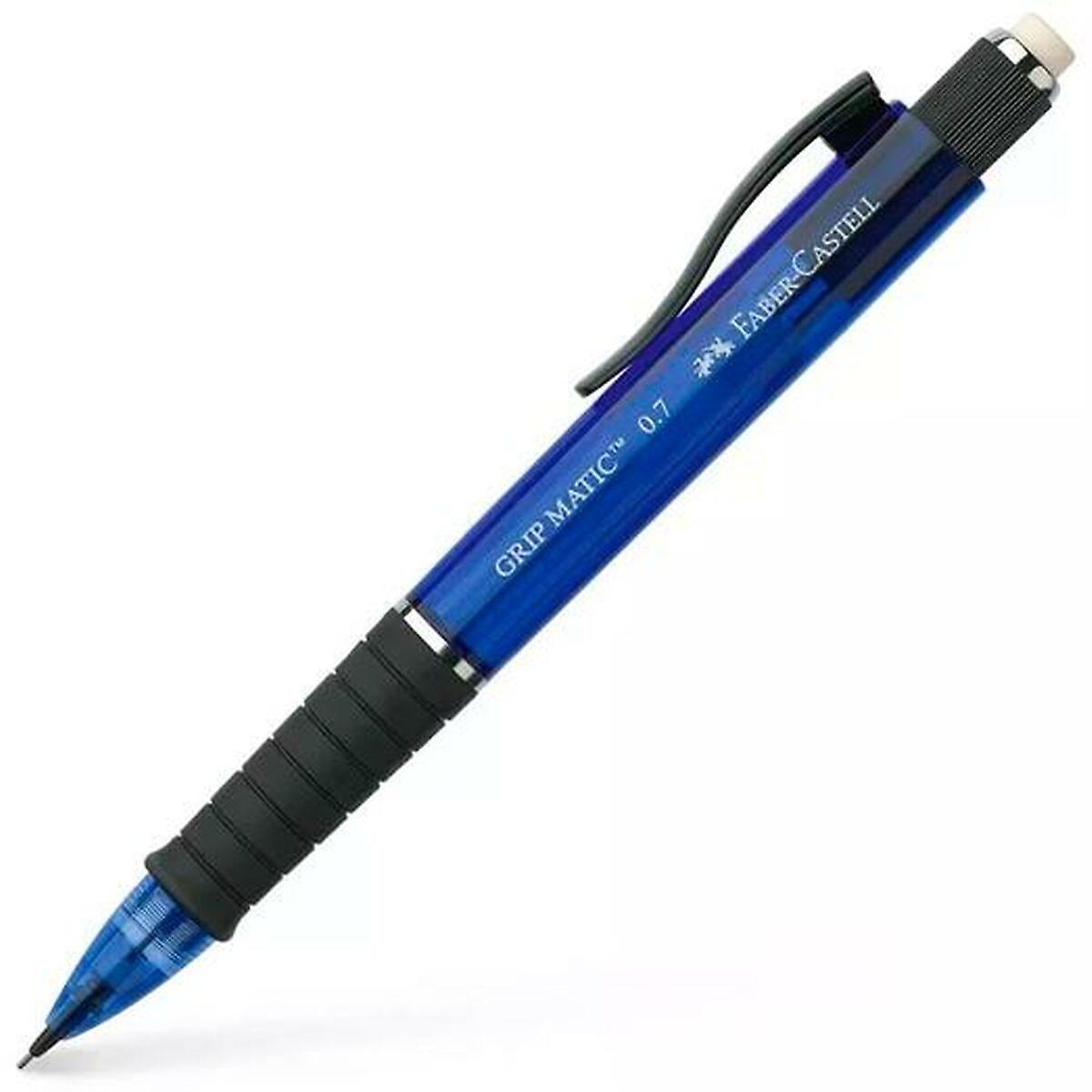 Pencil Lead Holder Faber-Castell Grip  Matic Blue 0，7 mm (10 Units)