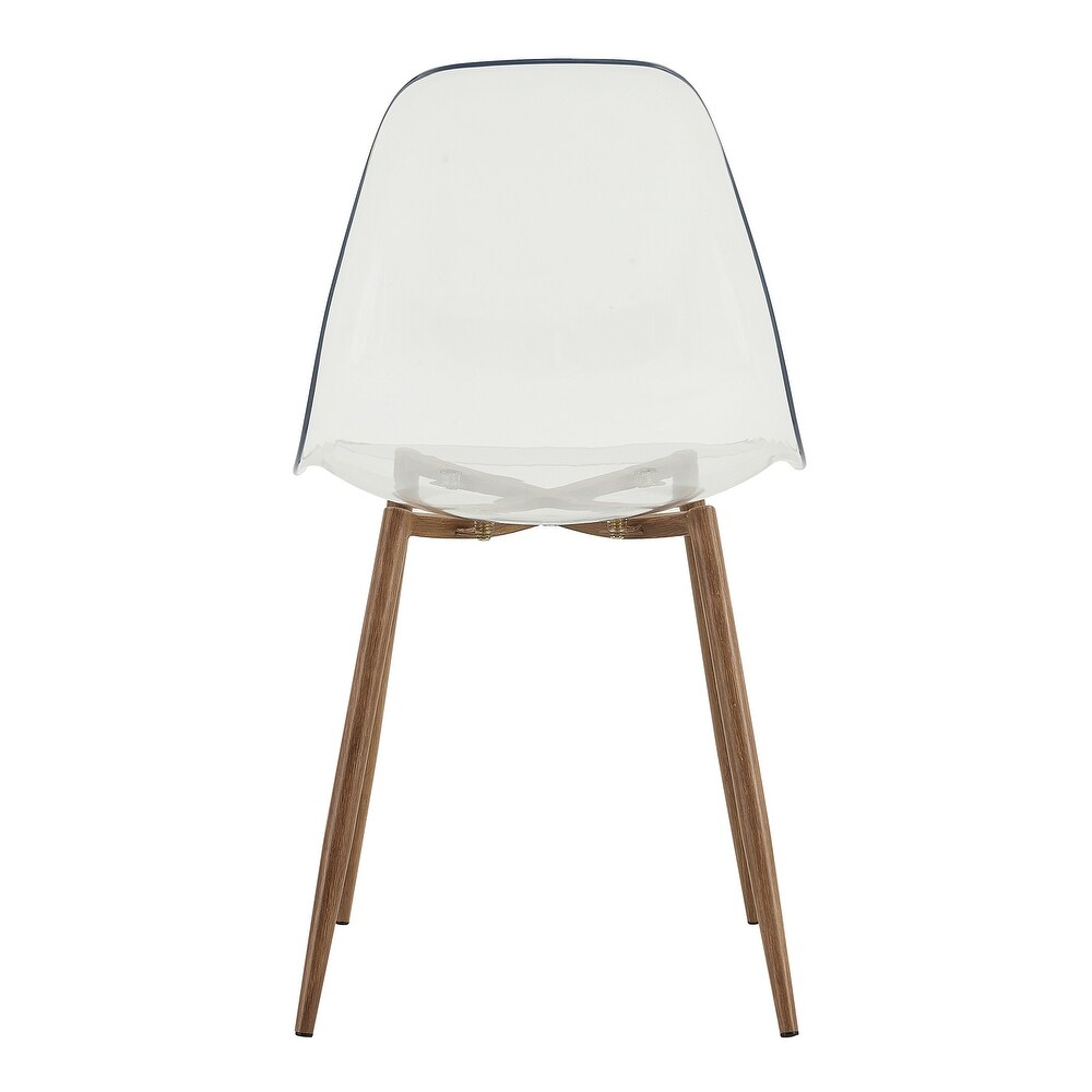 Modern simple transparent dining chair