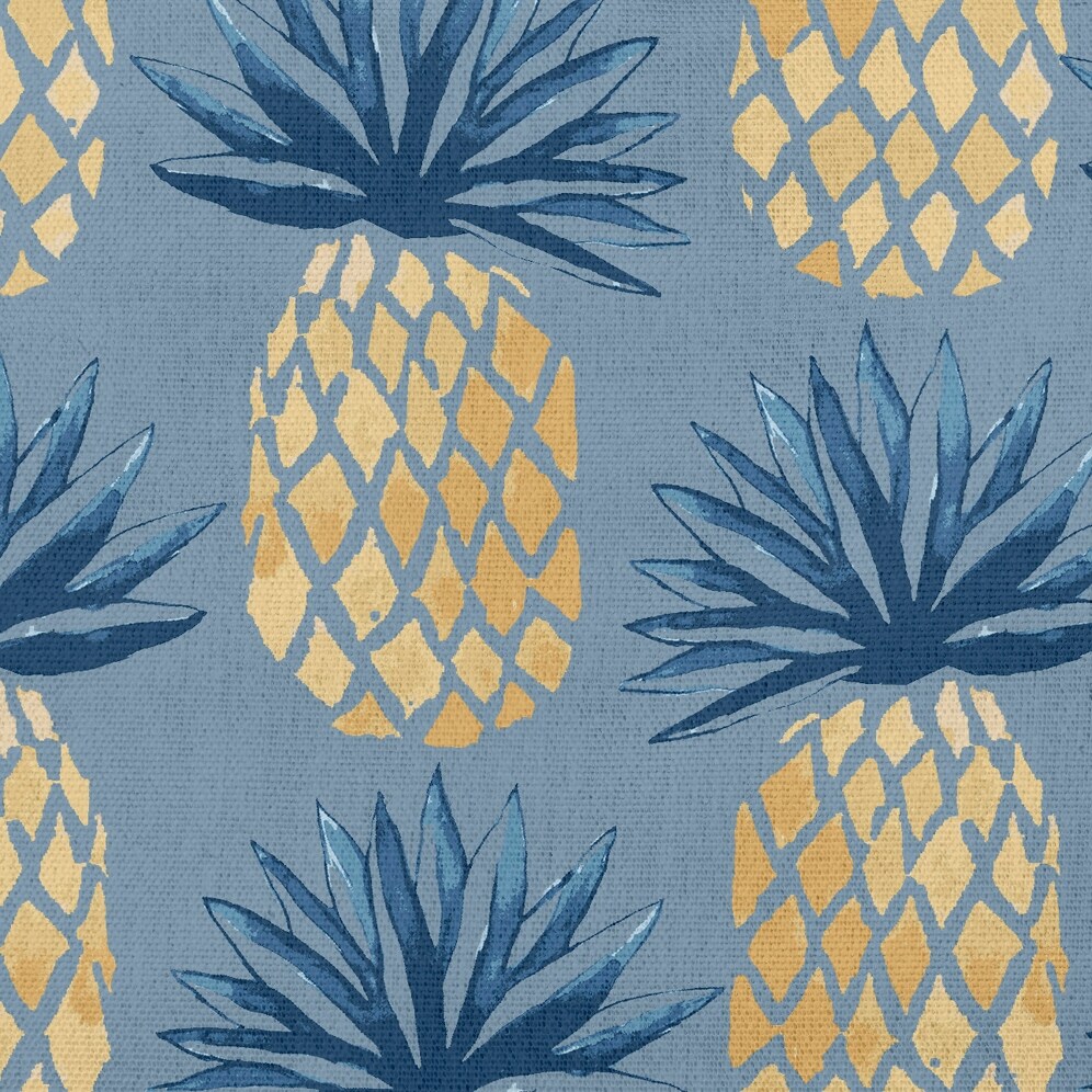 Pineapple Stripes Nautical Decorative Indoor Pillow