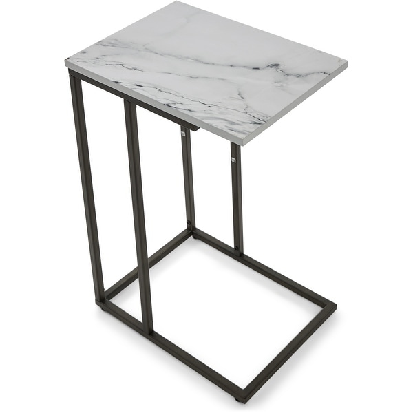 Serta Harton C Table， Modern Design， Durable Metal Base