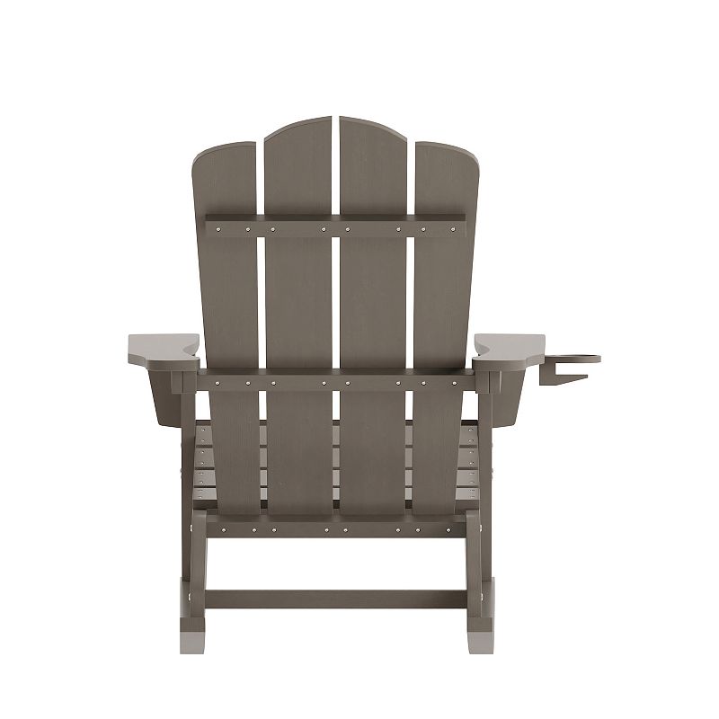 Taylor and Logan Nellis Indoor / Outdoor 2-piece Adirondack Rocking Chair Set