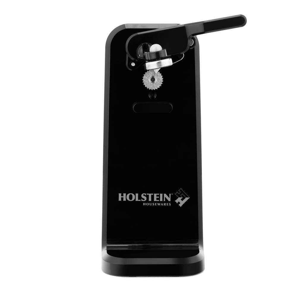 HOLSTEIN HOUSEWARES Electric Can Opener Black HH-09101077B