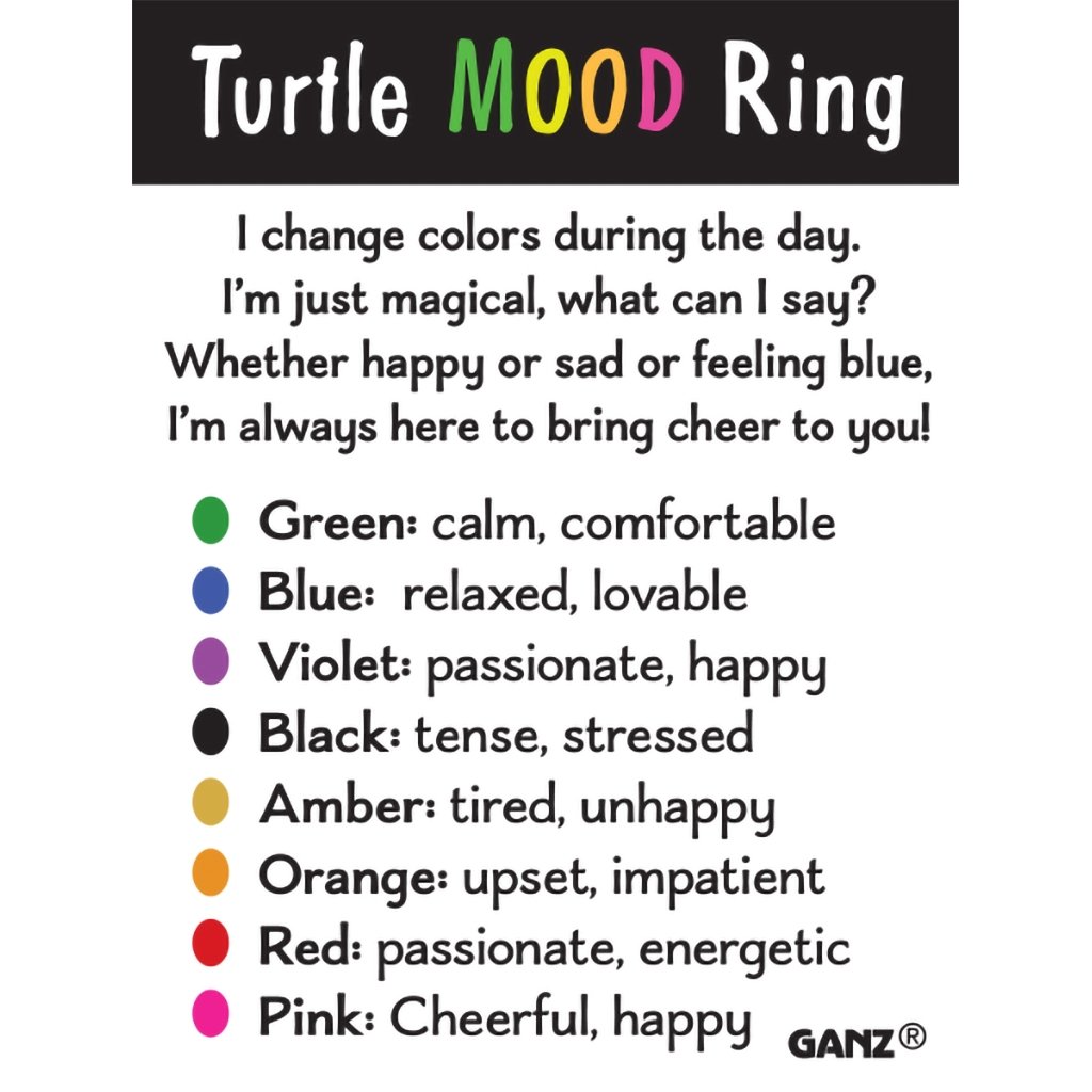 Ganz  Turtle Mood Ring