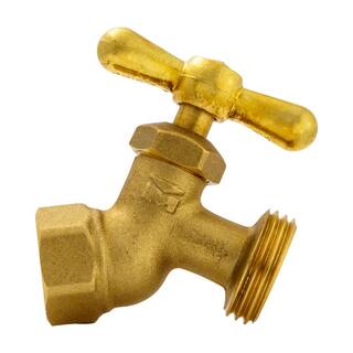 Everbilt 12 in. Brass Hose Bibb Valve 102-403EB