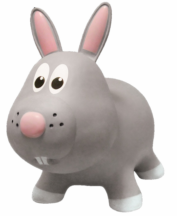 Farm Hoppers Bunny Ride-On Toddler Inflatable Bounce Toy