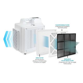 XPOWER Commercial 3-Stage Filtration HEPA Air Purifier System X-2800