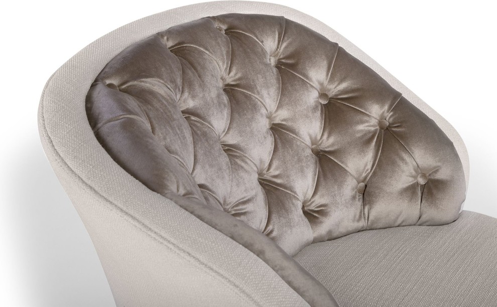 Crawford Chaise   Transitional   Indoor Chaise Lounge Chairs   by Innova Luxury Group  Houzz