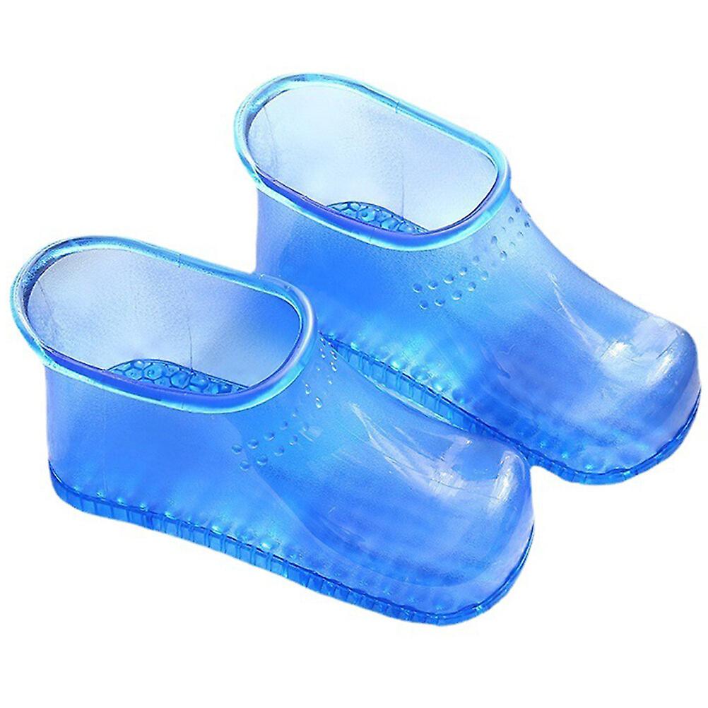 1 Pair Home Use Foot Bath Shoes Foot Bath Bucket Foot Bath Boot Container