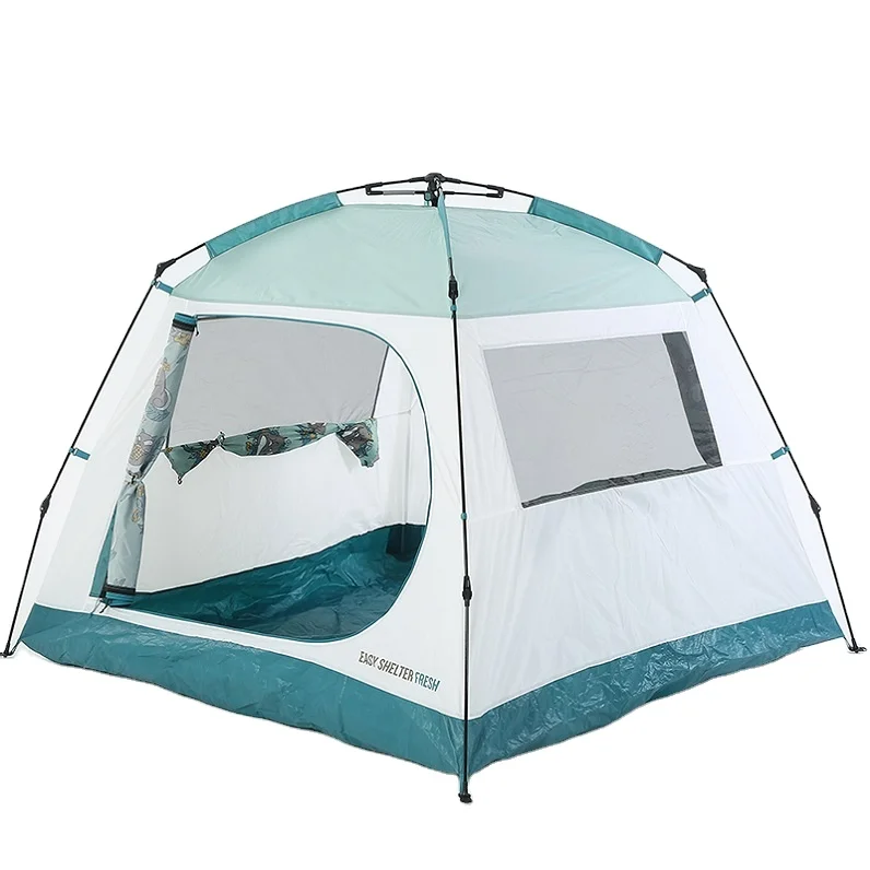 Outdoor Automatic Camping Tent Double Layer Waterproof Pop Up Tent top seller