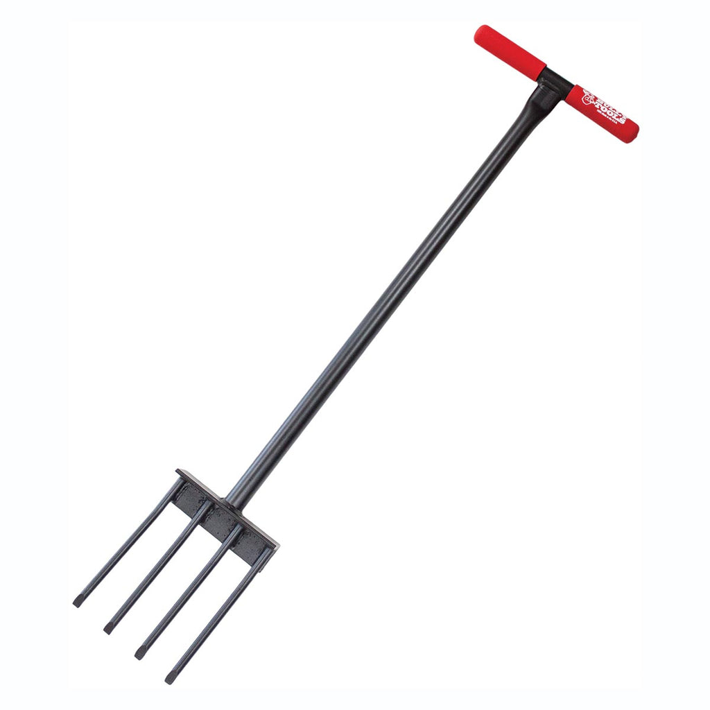 Bully Tools All-Steel Spading Fork w/T-Handle