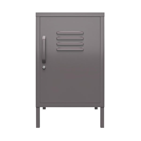 Ameriwood Home Walton Metal Locker End Table