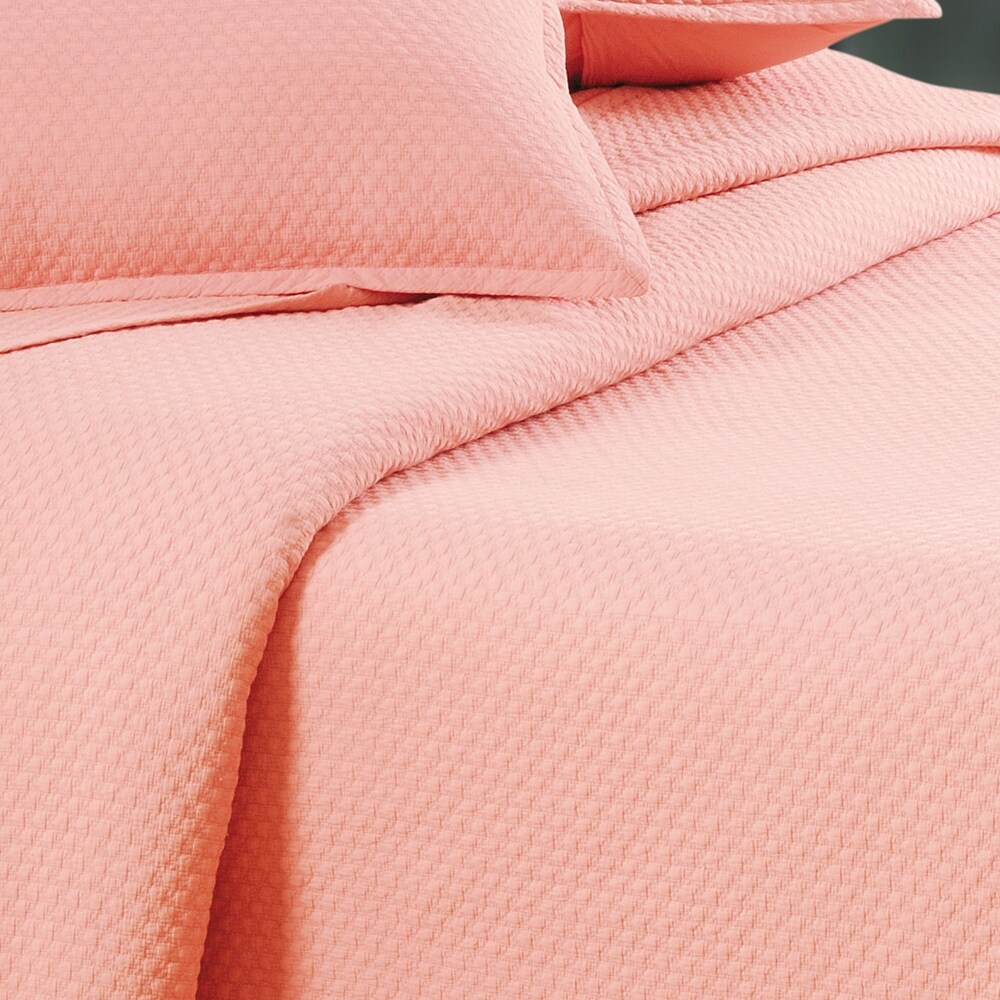 Houndstooth Pink Bedding Collection