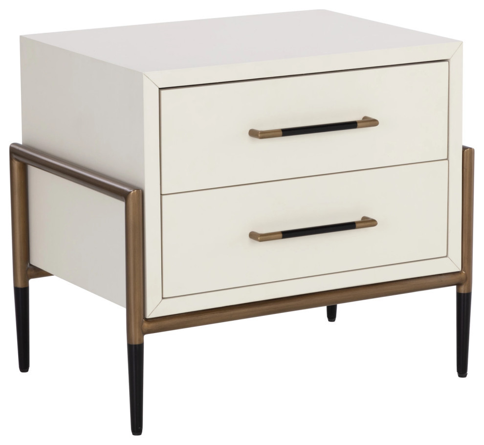 Weldrick Nightstand   Midcentury   Nightstands And Bedside Tables   by Sunpan Modern Home  Houzz