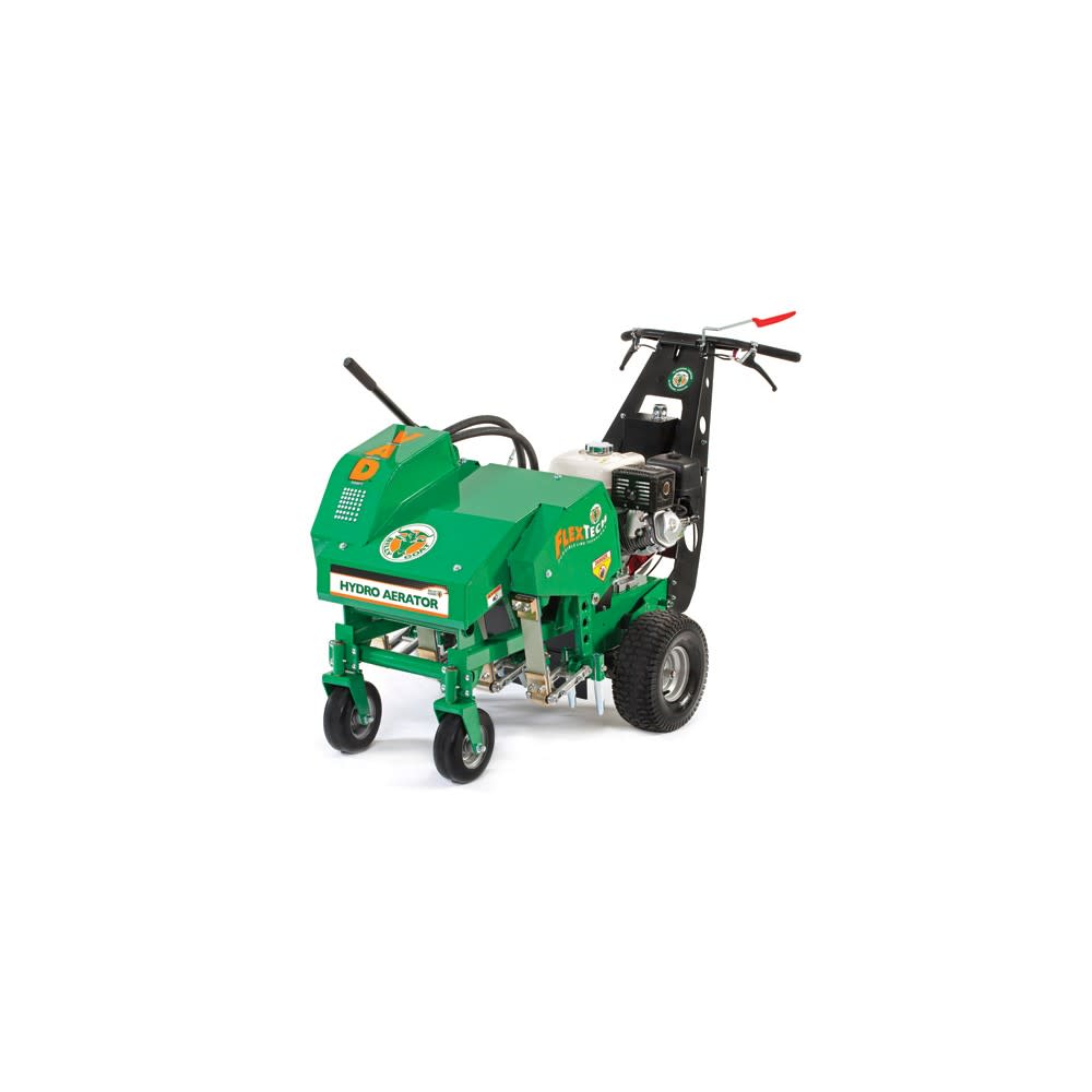 Billy Goat 30 Hydro Aerator Wide Reciprocating with Sulky 390cc Honda Engine ;