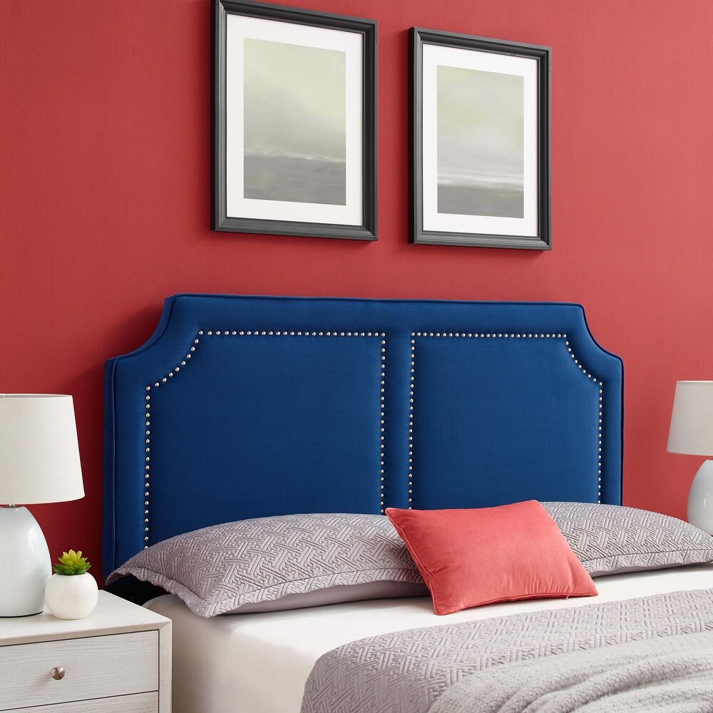 Cynthia Performance Velvet King/California King Headboard