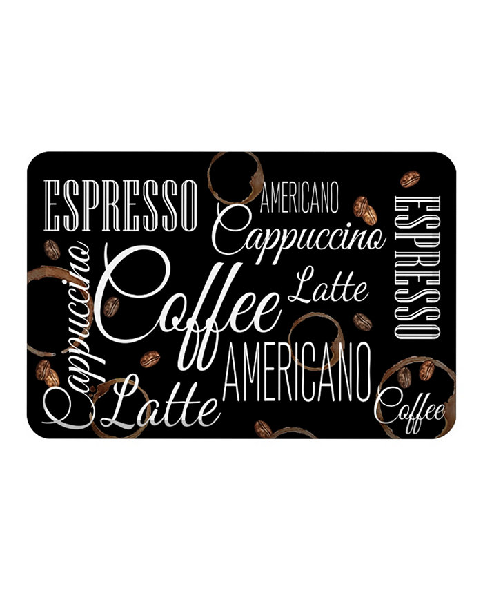 Laural Home Coffee Shop Kitchen Mat