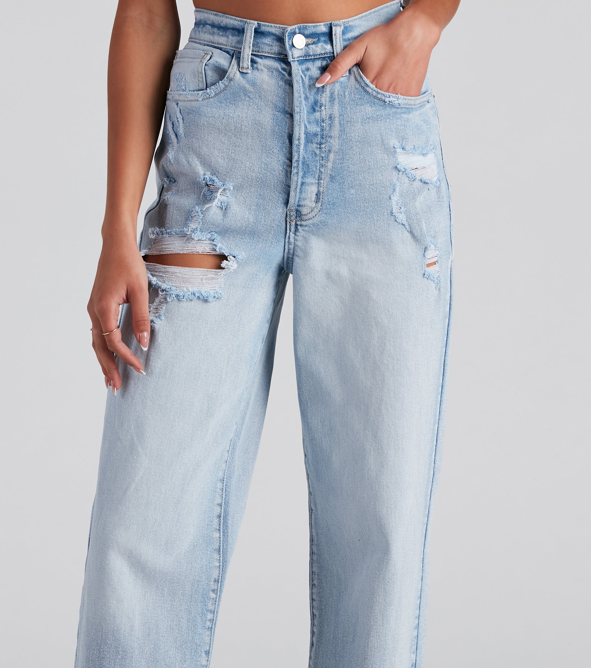 Vintage Chic Straight-Leg Jeans