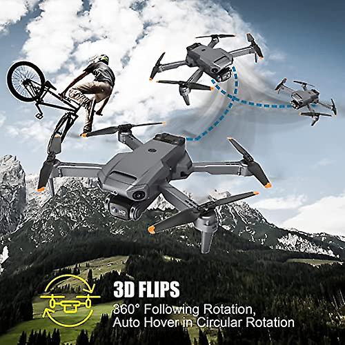 Drone With Camerawith Camera，8k Drones Hd Fpv Adjustable Wide-angle，rc Drone With Cameraquadcopter With Altitude Hold，gesture Selfie， Waypoints Functi