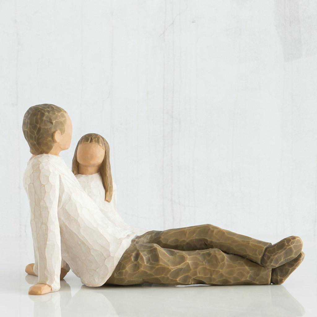 Willow Tree  Father and Daughter Figurine