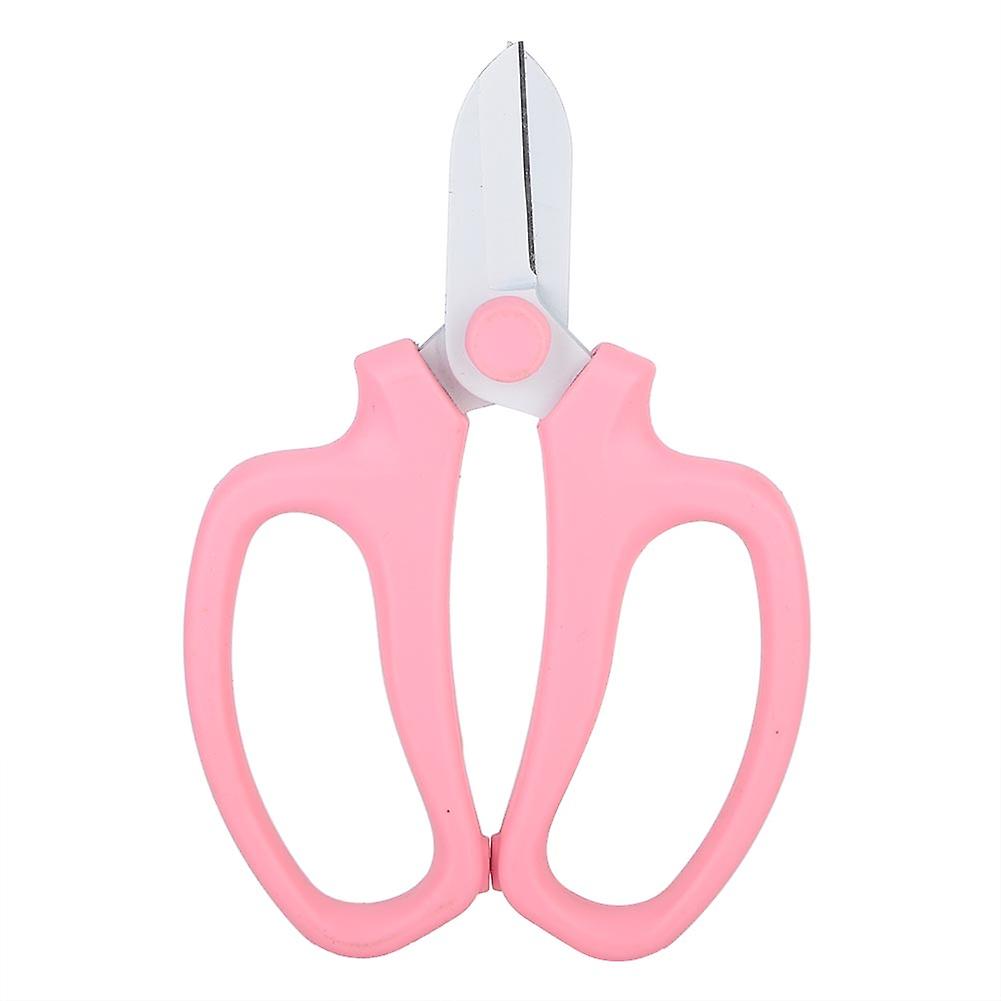 High Carbon Steel Garden Pruning Shears Thick Branches Scissors Bonsai Tools (light Pink)