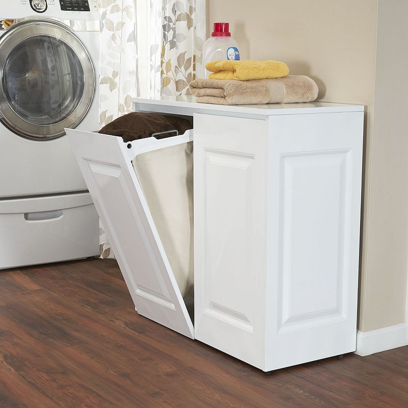 Household Essentials Double Metal Hamper Cabinet