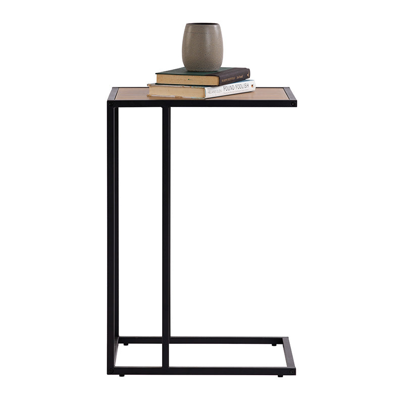 BRADFORD Laptop Table - Natural & Black