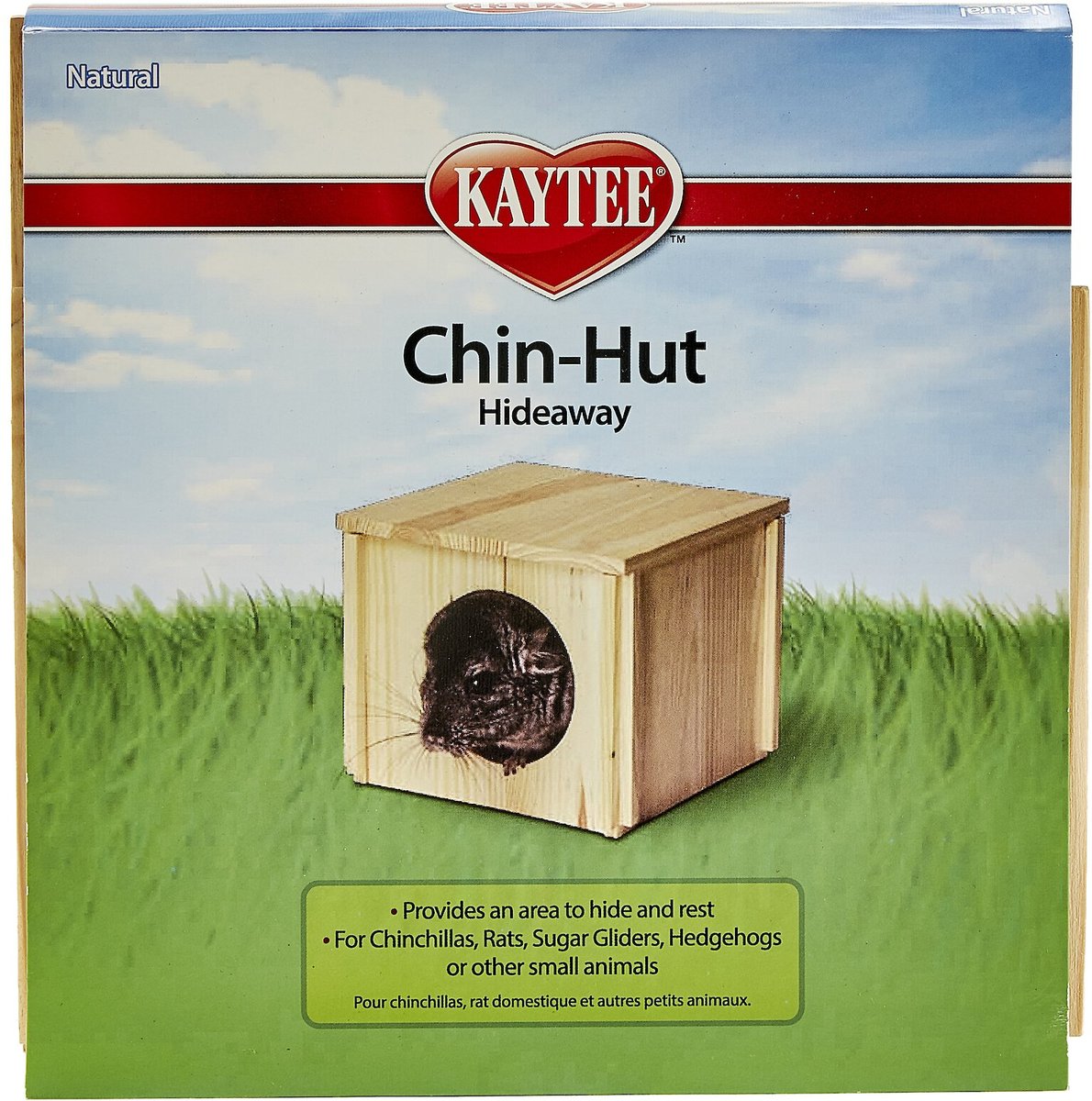 Kaytee Chin-Hut Small Pet Hideout