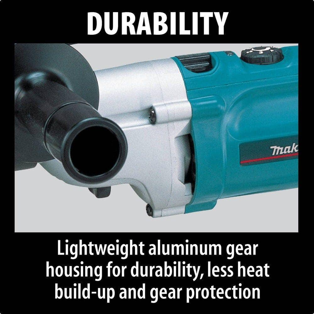 Makita 6.6 Amp 3/4 in. Corded Hammer Drill with Torque Limiter Side Handle Depth Gauge Chuck Key Hard Case HP2050