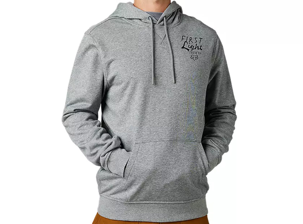 Fox Racing Parkerboss Pullover Fleece Hoodie - Heather Graphite