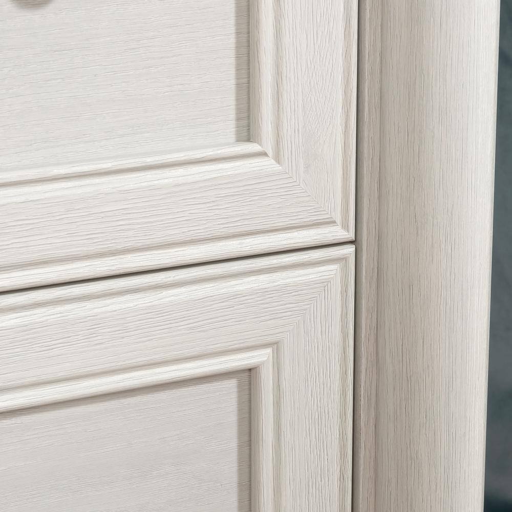 SAUDER Palladia Glacier Oak Decorative Lateral File Cabinet with 2-Drawers 432728