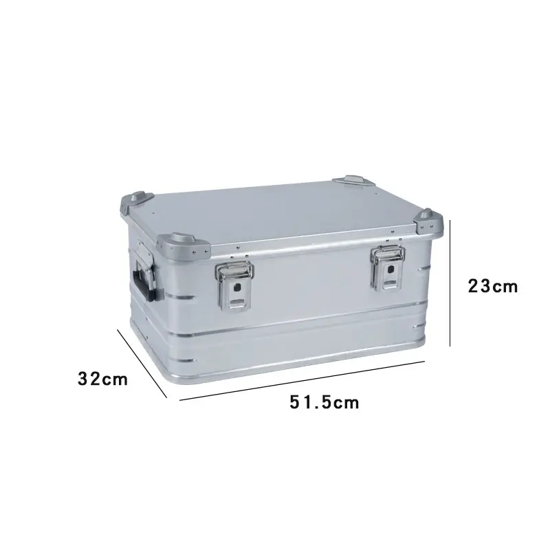 Hot Outdoor 30L Camping Multi Function Storage Cases Large Capacity Camping Aluminum Box