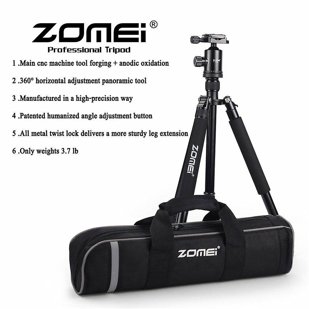 Zomei Professional Portable Aluminium Tripod Monopodandball Head For Dslr Camera