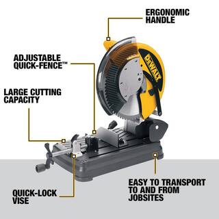 DW 15 Amp 14 in. (355 mm) Multi-Cutter Saw DW872