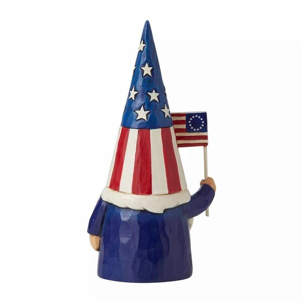 Jim Shore Heartwood Creek Star Spangled Gnome Figurine