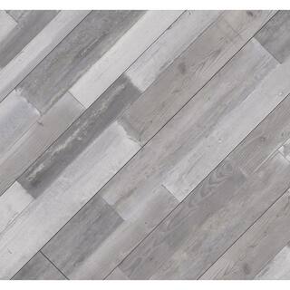 MSI Woodland Hoffman Gray 12 MIL x 7.1 in. W x 48 in. L Click Lock Waterproof Luxury Vinyl Plank Flooring (23.8 sqftcase) HD-LVR5012-0034