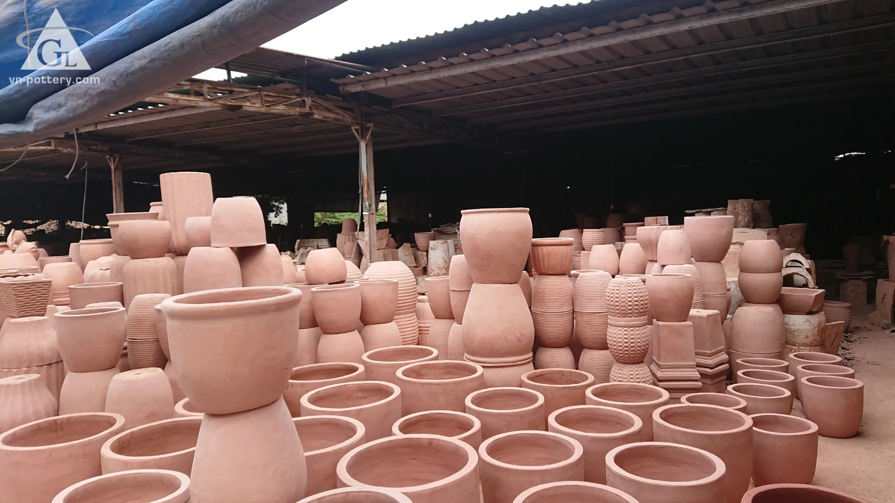 Glazed ceramic planters pots / Flowers Pots