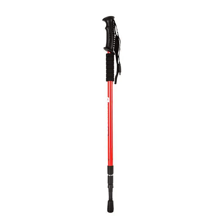 Telescopic Hiking Retractable Aluminum Duralumin Trekking Carbon Fiber Poles Walking Sticks