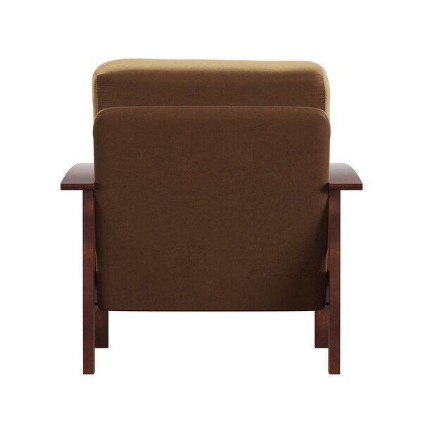 Hills Mission-Style Oak Accent Chair by iNSPIRE Q Classic