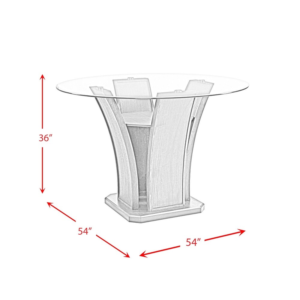 Picket House Furnishings Simms 5PC Round Counter Height Dining Set