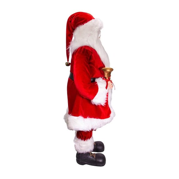 Kurt Adler 36 Inch Kringles Classic Red Standing Santa Christmas Decor Figurine