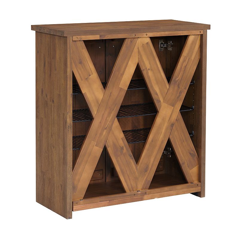 Alaterre Furniture Bethel Shoe Cabinet Floor Decor