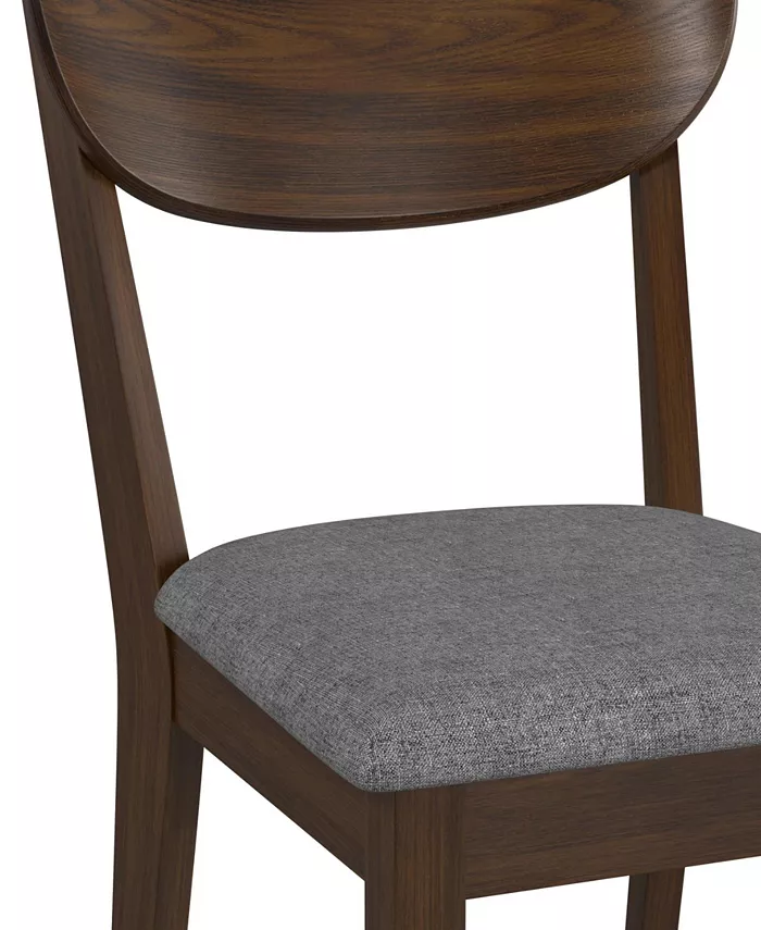 Hillsdale San Marino Mid Mod Wood Back Side Chair