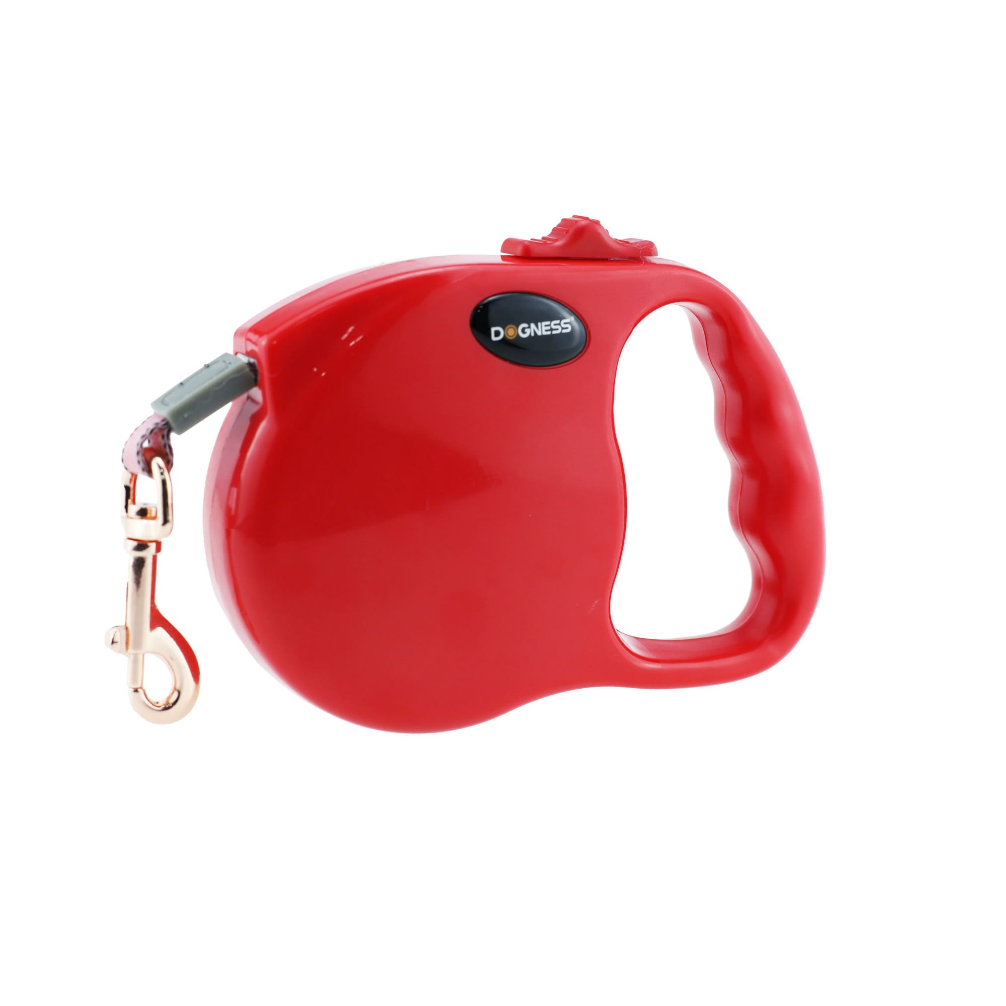 Dogness Fashion Retractable Red Leash， 10 L