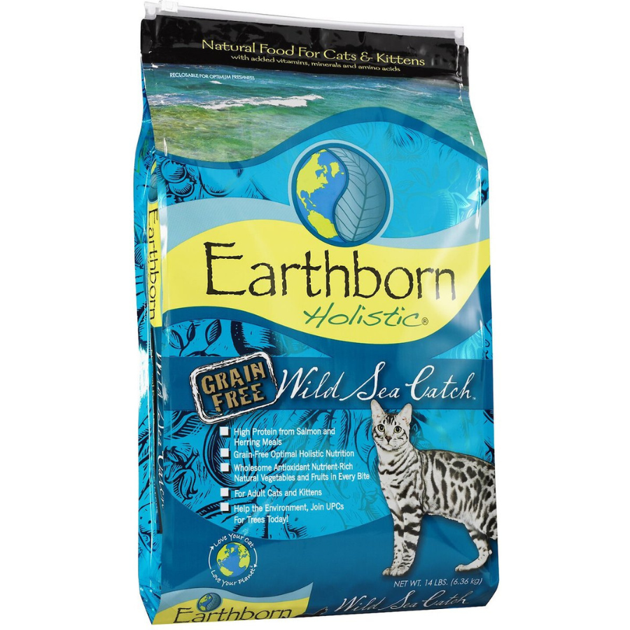 Earthborn Holistic Wild Sea Catch Grain Free Natural Dry Cat and Kitten